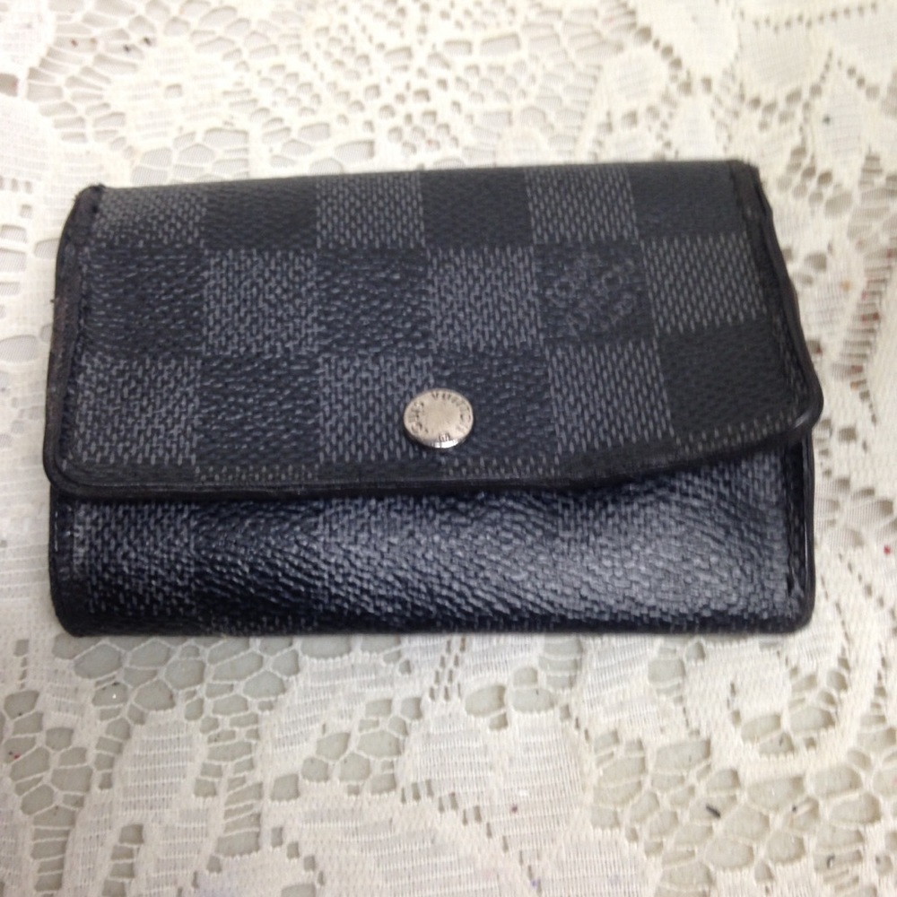 Louis Vuitton, Damier Graphite 6-Hooks Key Case